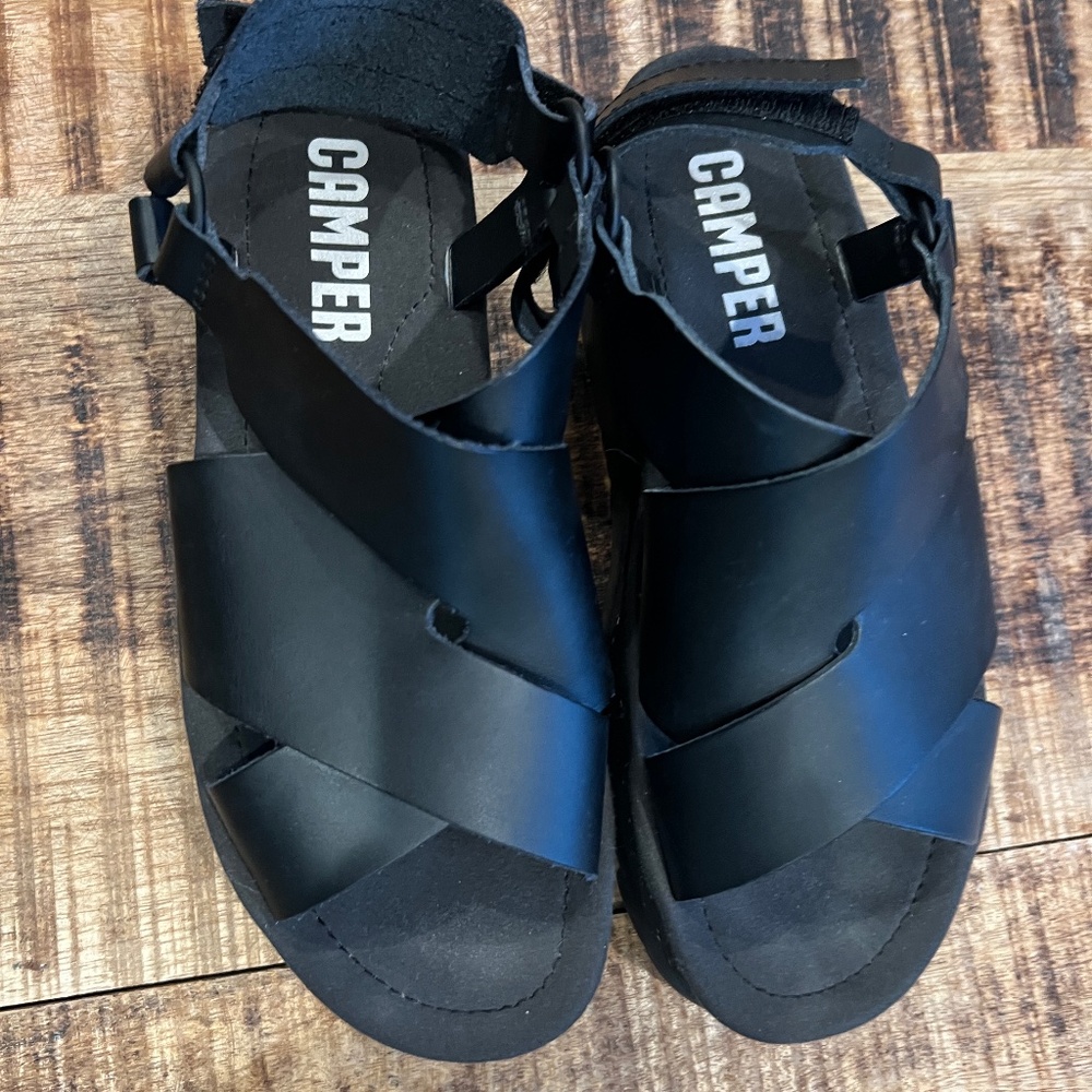 Camper Oruga Up sandals - Black - 37